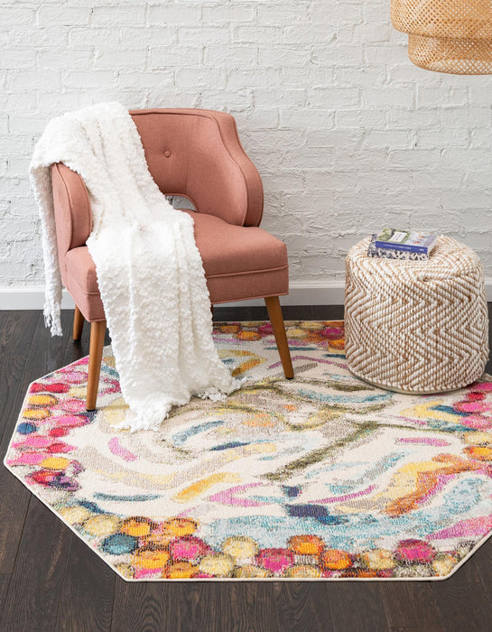 Unique Loom Vivid Collection Area Rug - Jaipur
