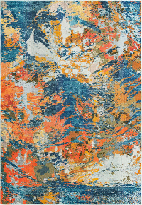 Unique Loom Vivid Collection Area Rug - Pune