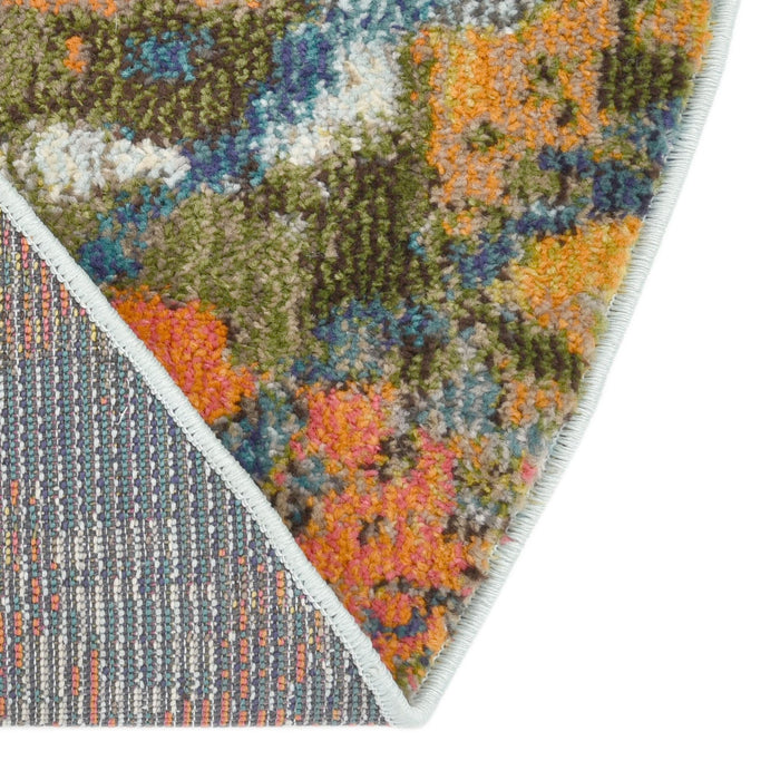 Unique Loom Vivid Collection Area Rug - Pune