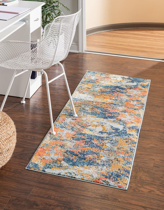 Unique Loom Vivid Collection Area Rug - Pune