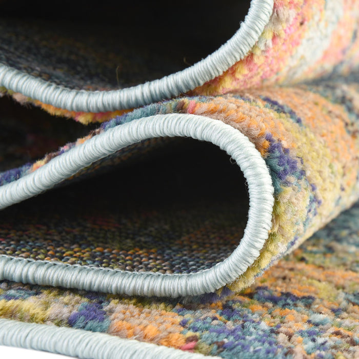 Unique Loom Vivid Collection Area Rug - Pune