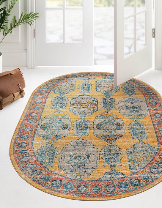 Unique Loom Lola Collection Area Rug - Bold