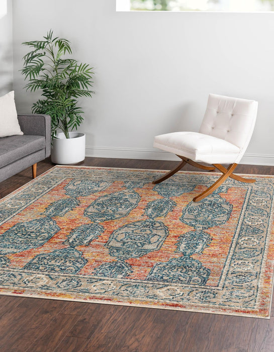 Unique Loom Lola Collection Area Rug - Bold