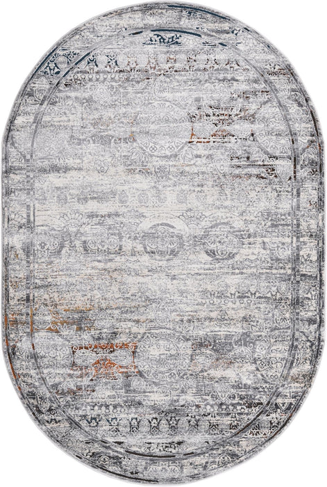 Unique Loom Finsbury Collection Area Rug - Charlotte