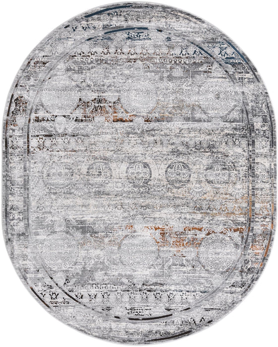 Unique Loom Finsbury Collection Area Rug - Charlotte