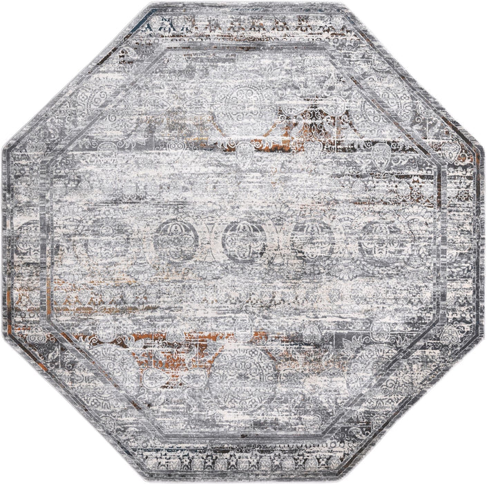 Unique Loom Finsbury Collection Area Rug - Charlotte