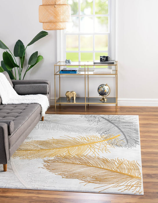 Unique Loom Finsbury Collection Area Rug - Camilla