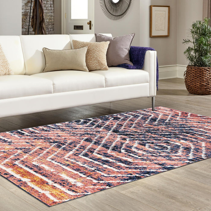 Unique Loom Tagine Collection Area Rug - Safiya