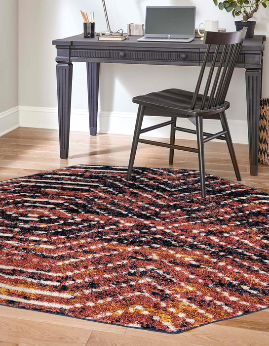 Unique Loom Tagine Collection Area Rug - Safiya