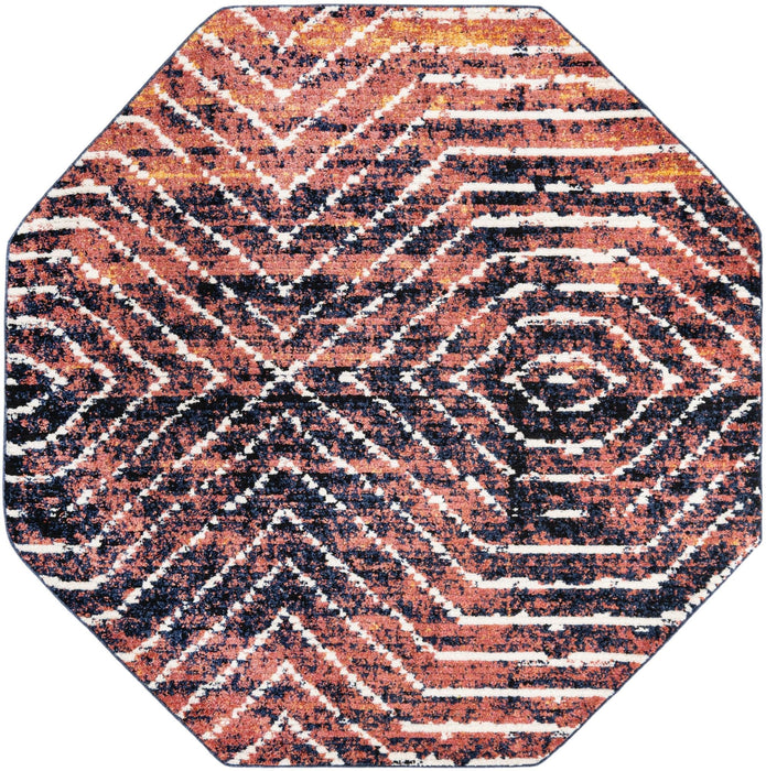 Unique Loom Tagine Collection Area Rug - Safiya