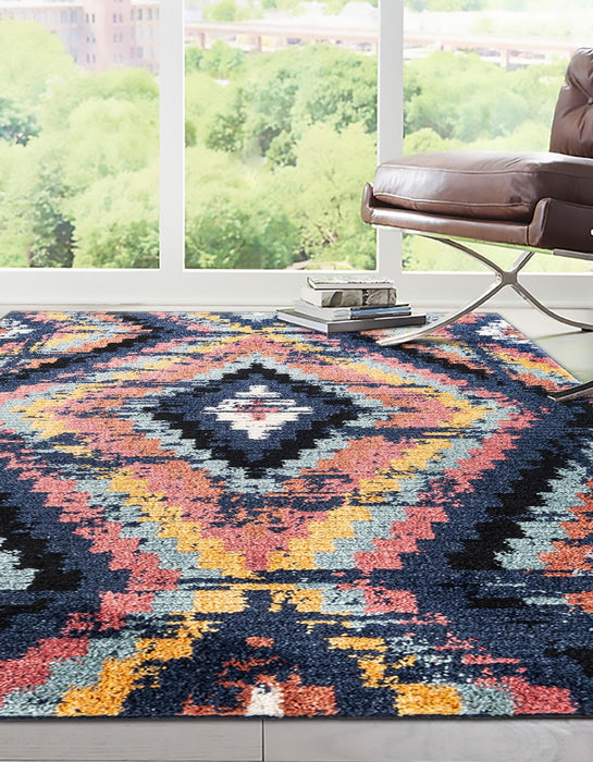 Unique Loom Tagine Collection Area Rug - Seema
