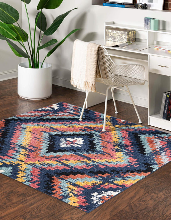 Unique Loom Tagine Collection Area Rug - Seema