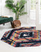 Unique Loom Tagine Collection Area Rug - Seema