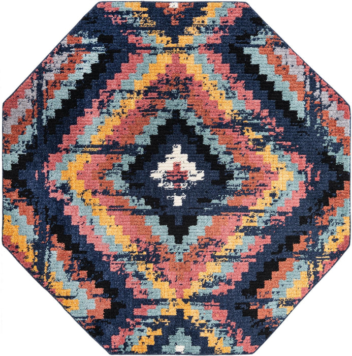 Unique Loom Tagine Collection Area Rug - Seema