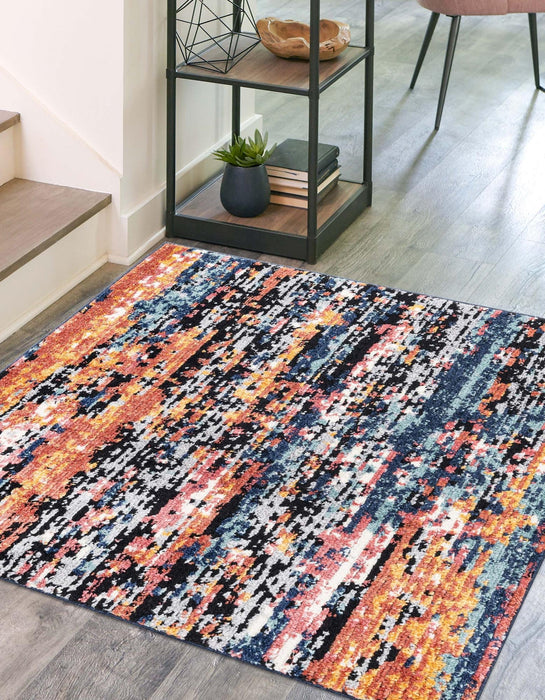 Unique Loom Tagine Collection Area Rug - Roya