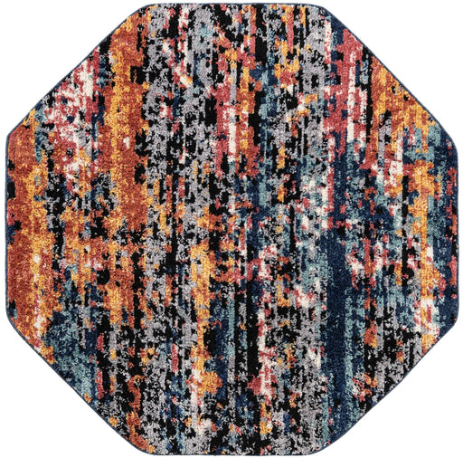 Unique Loom Tagine Collection Area Rug - Roya