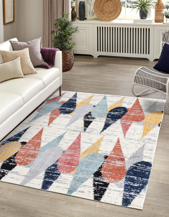 Unique Loom Tagine Collection Area Rug - Hafida