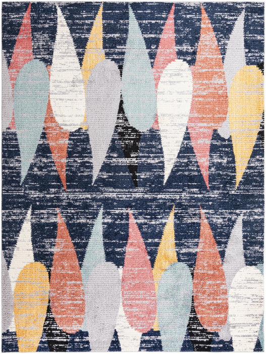Unique Loom Tagine Collection Area Rug - Hafida