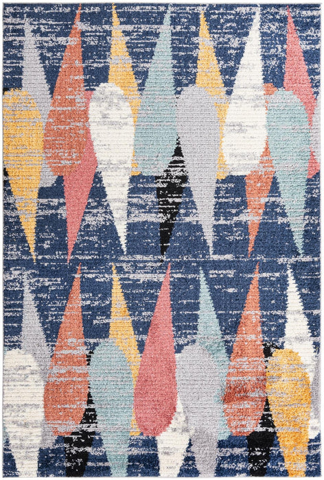 Unique Loom Tagine Collection Area Rug - Hafida