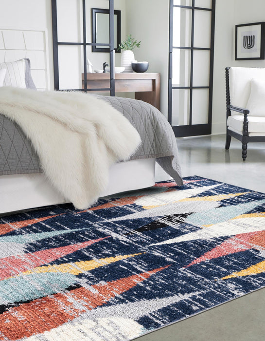 Unique Loom Tagine Collection Area Rug - Hafida