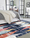 Unique Loom Tagine Collection Area Rug - Hafida