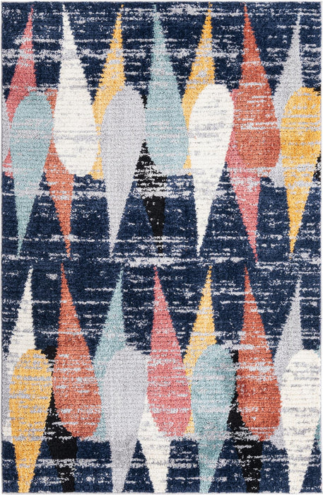 Unique Loom Tagine Collection Area Rug - Hafida