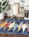 Unique Loom Tagine Collection Area Rug - Hafida