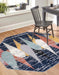 Unique Loom Tagine Collection Area Rug - Hafida