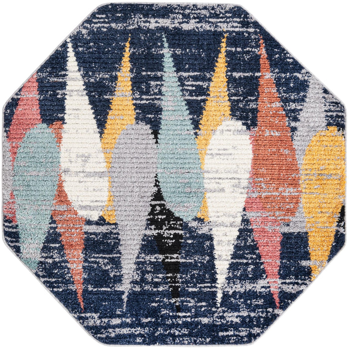 Unique Loom Tagine Collection Area Rug - Hafida