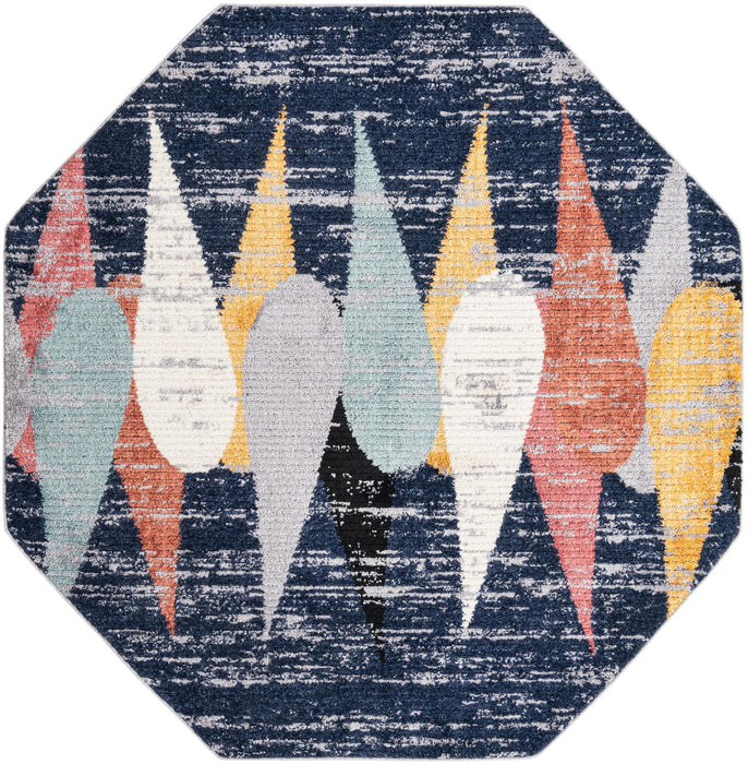 Unique Loom Tagine Collection Area Rug - Hafida