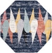 Unique Loom Tagine Collection Area Rug - Hafida