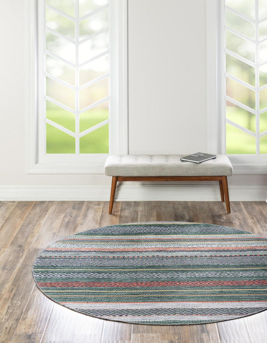 Unique Loom Yara Collection Area Rug - Axel