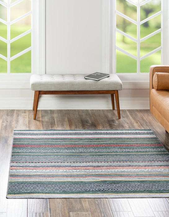 Unique Loom Yara Collection Area Rug - Axel