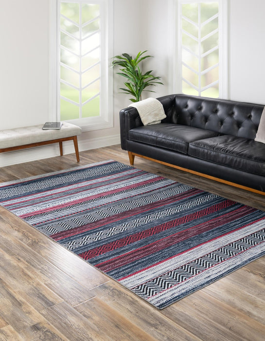 Unique Loom Yara Collection Area Rug - Axel