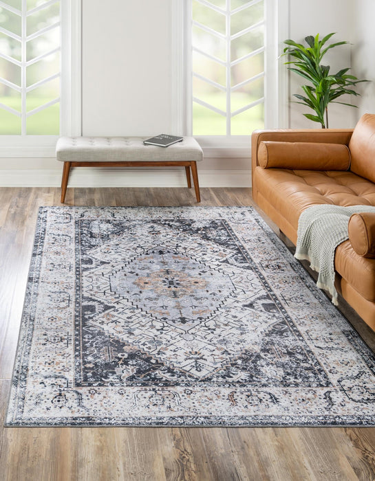 Unique Loom Yara Collection Area Rug - Yash