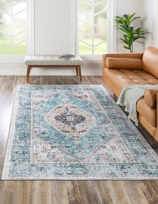 Unique Loom Yara Collection Area Rug - Yash