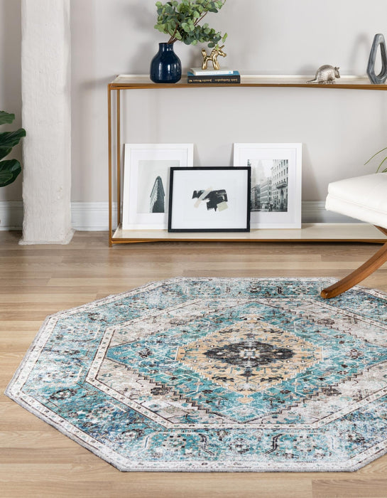 Unique Loom Yara Collection Area Rug - Yash