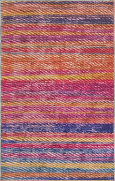 Unique Loom Asha Collection Area Rug - Rosas