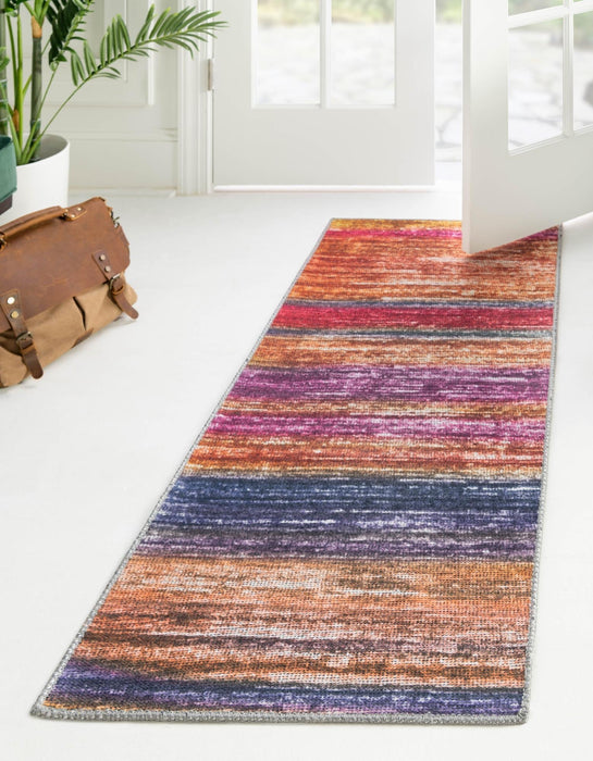 Unique Loom Asha Collection Area Rug - Rosas