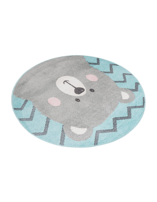 Unique Loom Whimsy Kids Collection Area Rug - Bear