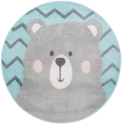 Unique Loom Whimsy Kids Collection Area Rug - Bear