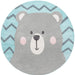 Unique Loom Whimsy Kids Collection Area Rug - Bear
