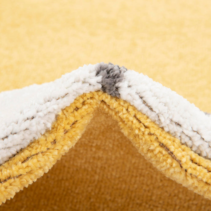 Unique Loom Whimsy Kids Collection Area Rug - Bear