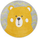 Unique Loom Whimsy Kids Collection Area Rug - Bear