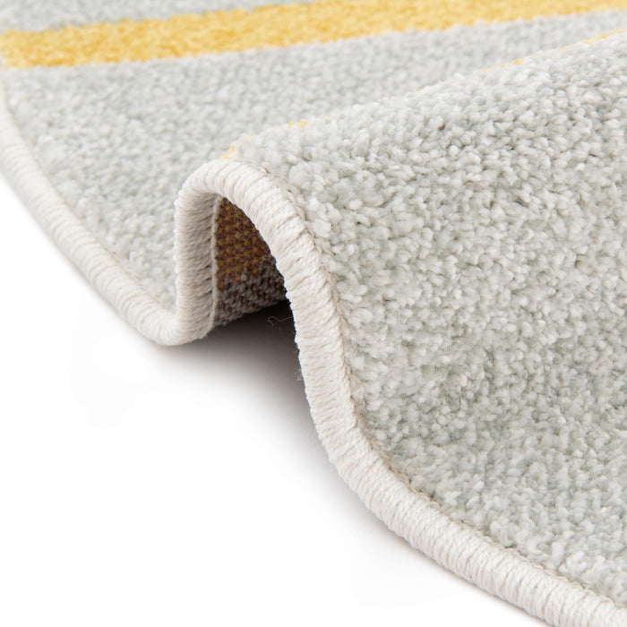 Unique Loom Whimsy Kids Collection Area Rug - Smiling Sunshine