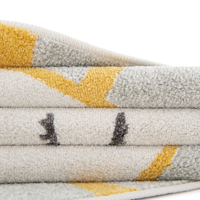 Unique Loom Whimsy Kids Collection Area Rug - Smiling Sunshine