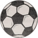Unique Loom Whimsy Kids Collection Area Rug - Soccer Ball