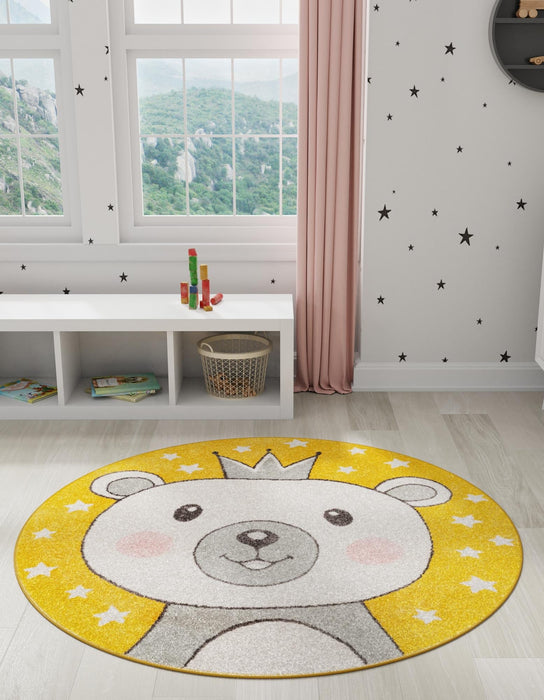 Unique Loom Whimsy Kids Collection Area Rug - Penny