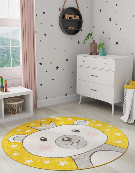 Unique Loom Whimsy Kids Collection Area Rug - Penny