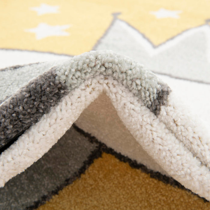 Unique Loom Whimsy Kids Collection Area Rug - Penny